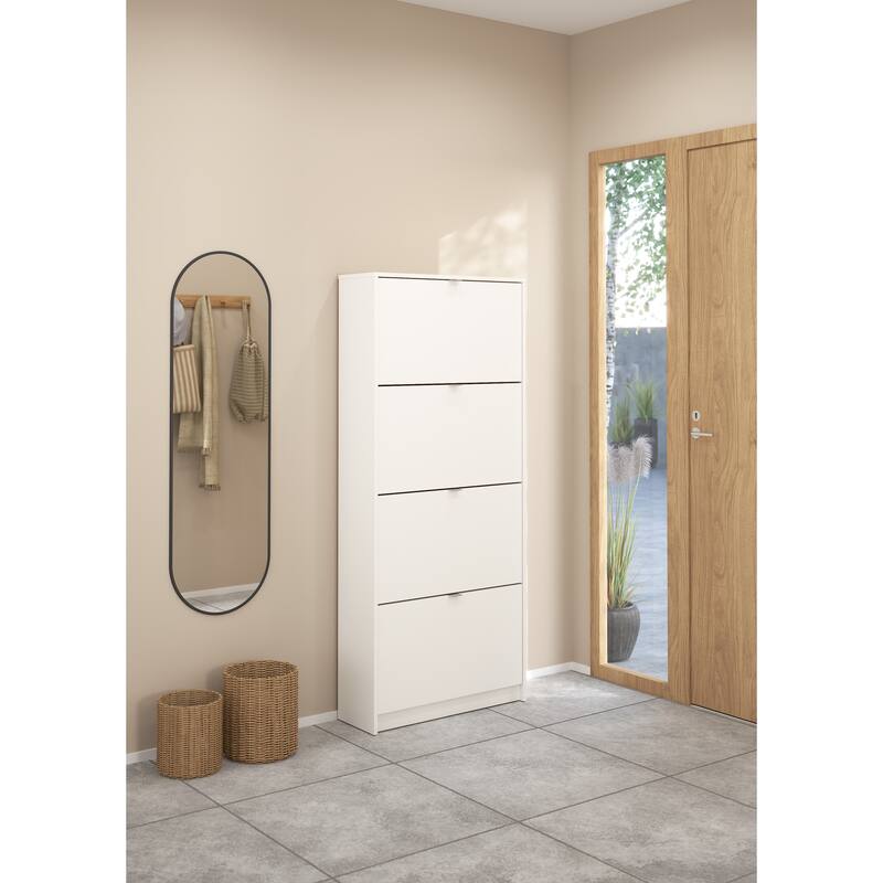 Porch & Den Cambria 4-drawer Shoe Cabinet