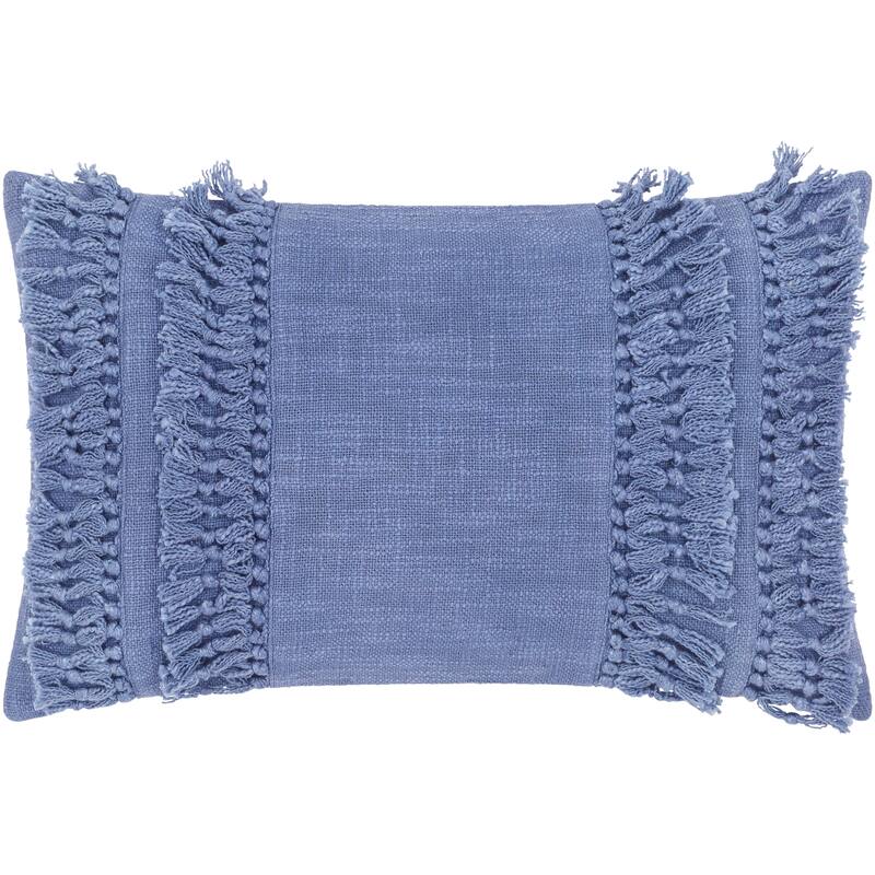 Miloh Tassel Fringe Accent Throw Pillow