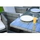 preview thumbnail 16 of 14, 11-piece Outdoor Dining Set With Cushions Wicker Furniture by Moda Furnishings