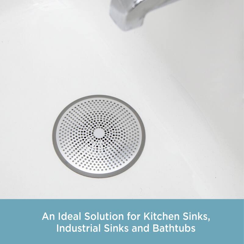 Kenney Rust-Proof Bathtub and Shower Drain Cover, 2.8" Diameter