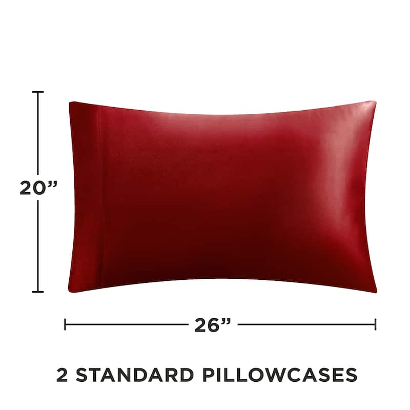 Juicy Couture Silky Satin Pillow Cases