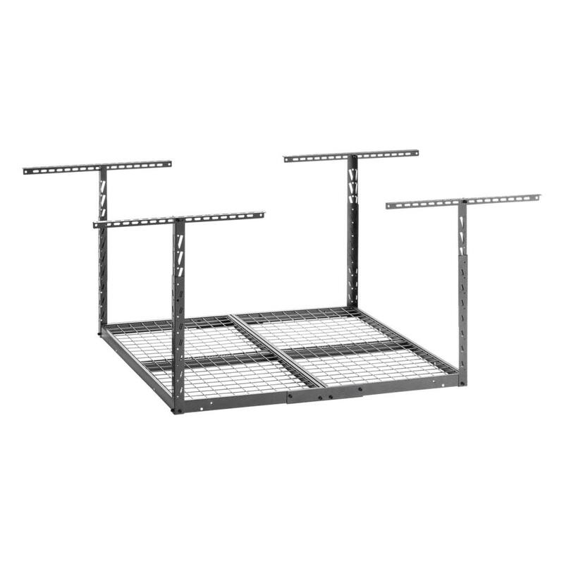 ladiator GarageWorks Overhead GearLoft Storage Rack 4x4 ft