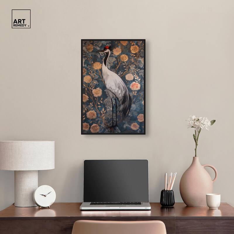 Botanical Bird II Canvas by Art Remedy