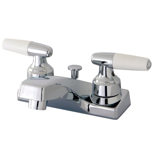 Kingston Brass FB20 Americana 1.2 GPM Centerset Bathroom Faucet with Pop-Up Drain Assembly - Polished Chrome