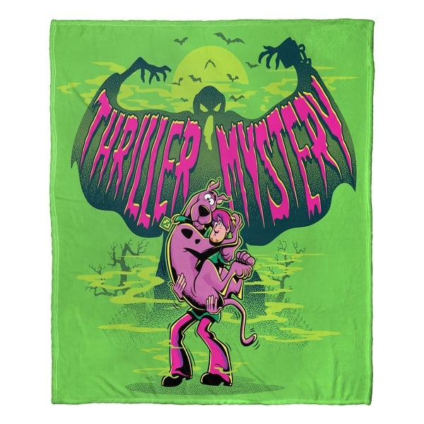 slide 2 of 5, Warner Brothers Scooby-Doo Thriller Mystery Silk Touch Throw Blanket