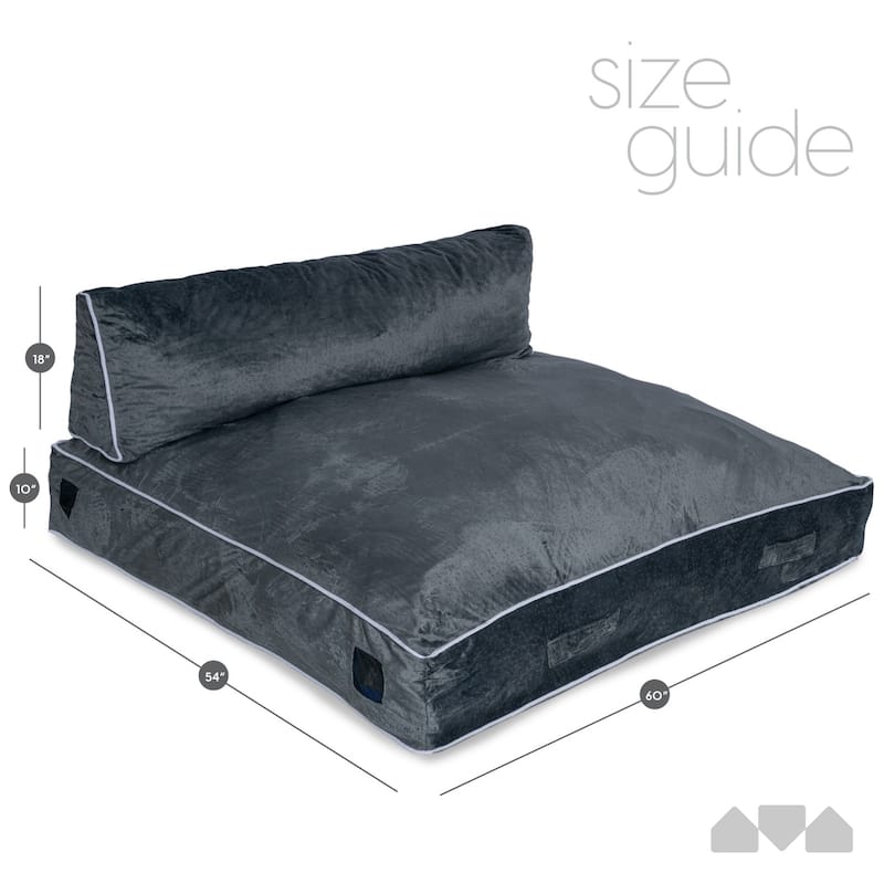 Milliard Deluxe Crash Pad, Sensory Pad with Foam Blocks for Kids and Adults with Washable Cover (60x54in.)