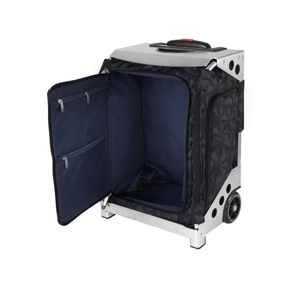 suitcase with built in seat