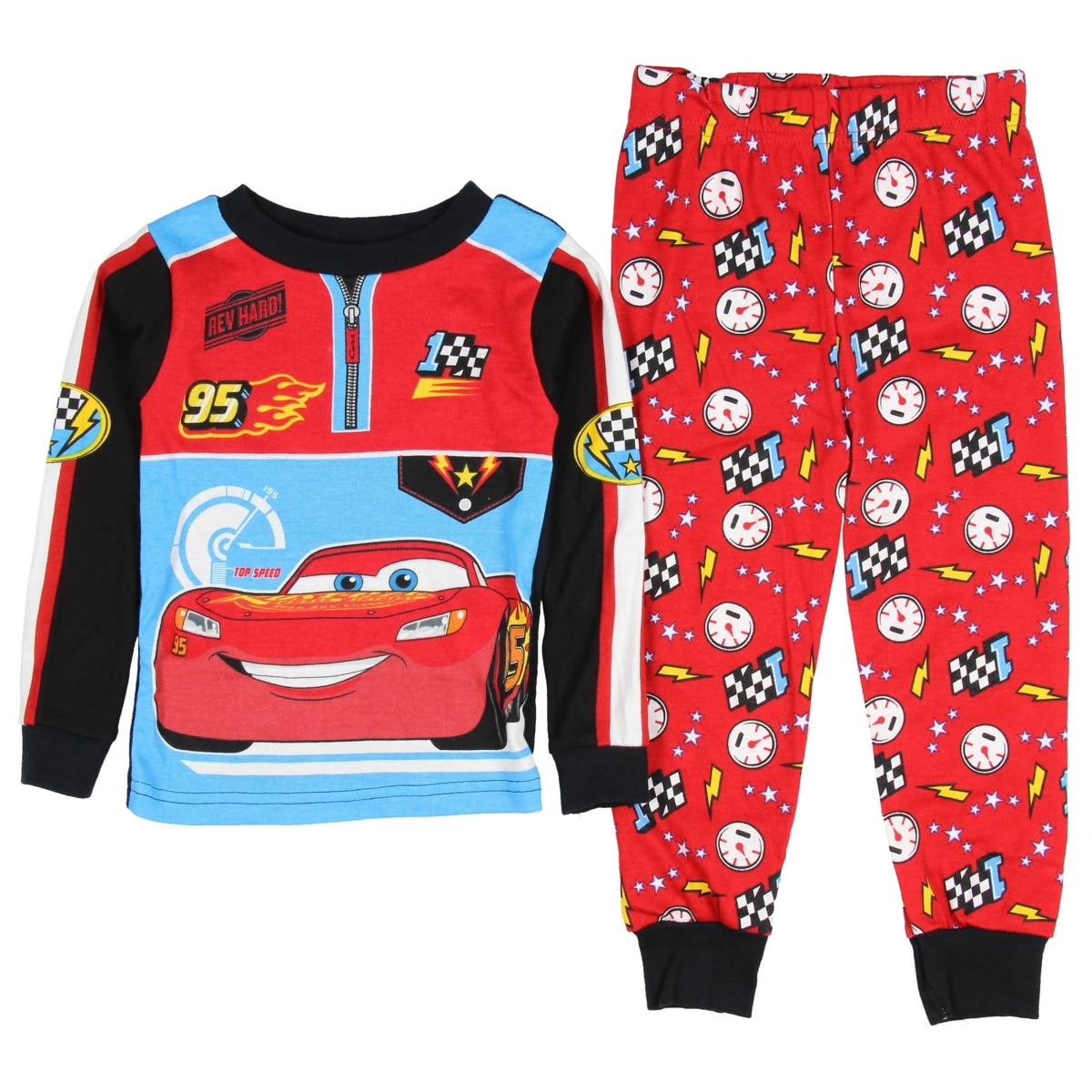 New Disney Cars youth boys pajama set size 4