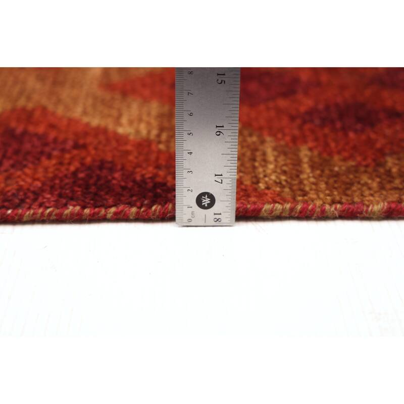 ECARPETGALLERY Hand-knotted Tangier Dark Copper Wool Rug - 5'2 x 7'6