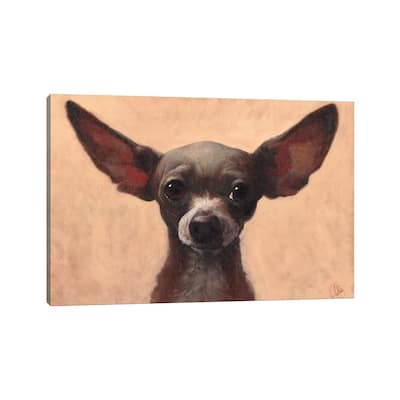 iCanvas "Chihuahua" by Thomas Fluharty Canvas Print