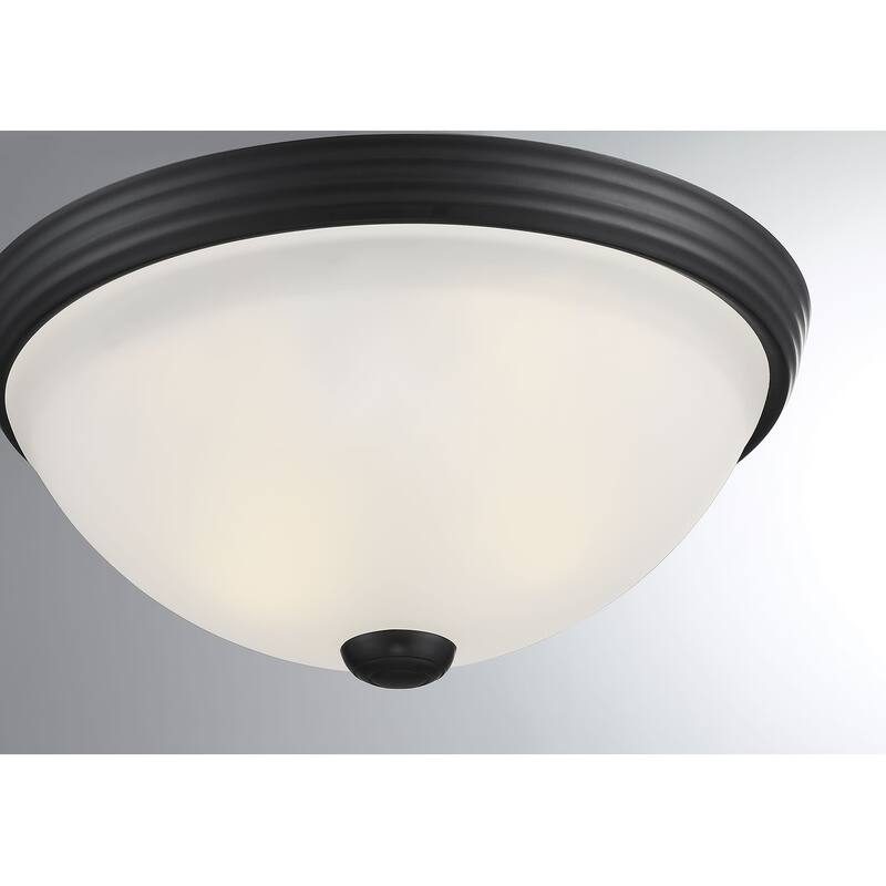 Savoy House 2 Light 11" Wide Flush Mount Bowl Ceiling Fixture