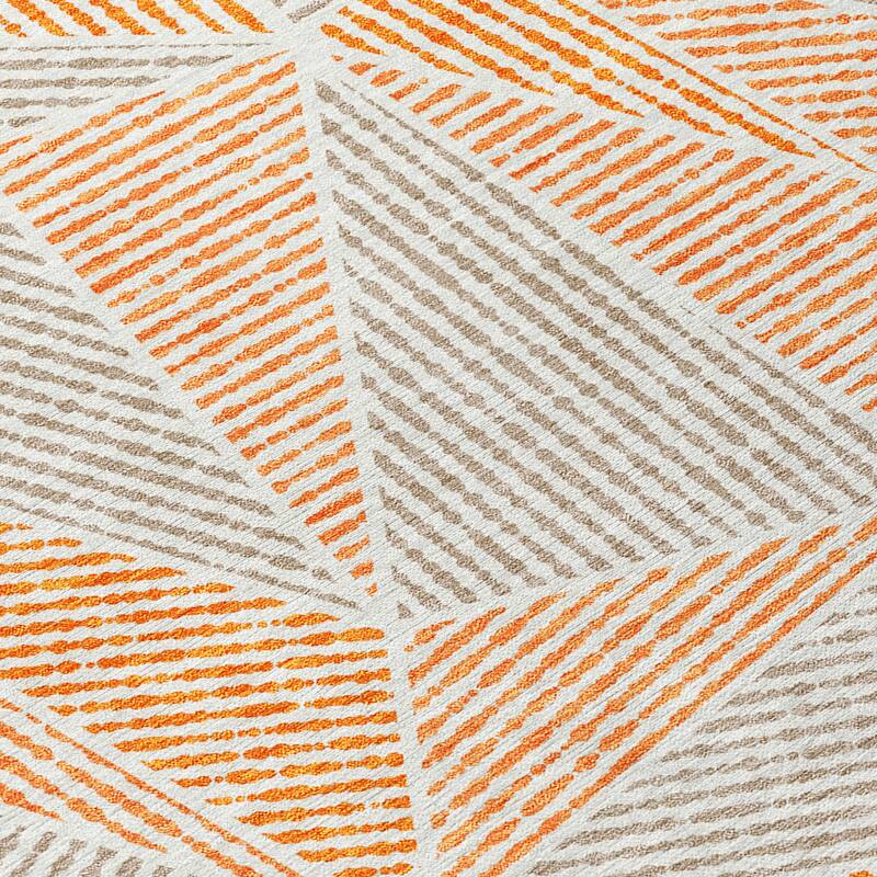 HomeRoots Geometric Transitional Rectangle Outdoor Rug