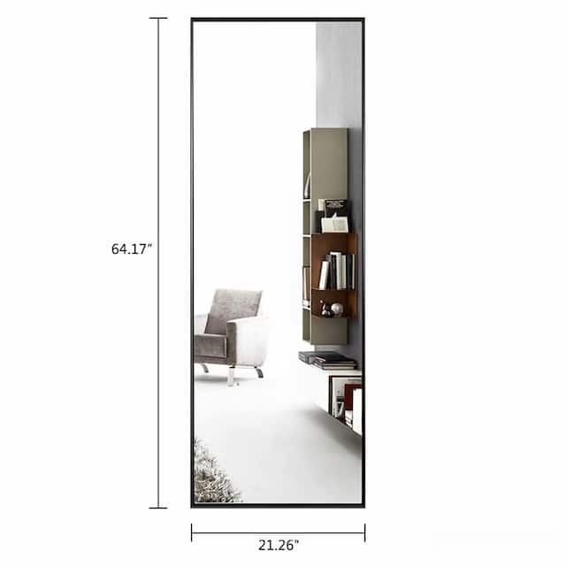 Carson Carrington Paaskynen Aluminum Alloy Full Length Floor Mirror