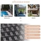 preview thumbnail 110 of 125, Kullavik 13 Pieces Outdoor Patio Furniture Set with Fire Pit Table w/ Wide Armrests