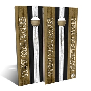 New Orleans Football Outdoor Cornhole Board Set