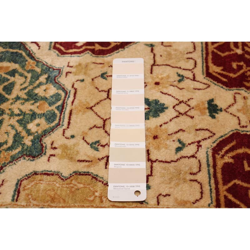 ECARPETGALLERY Hand-knotted Pako Persian 18 Of 20 Ivory Wool Rug - 10'0 x 13'8