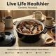 preview thumbnail 24 of 40, Gotham Steel 5QT Dutch Oven Ceramic Nonstick Lightweight Self Basting Lid