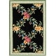 preview thumbnail 25 of 57, SAFAVIEH Handmade Chelsea Karley Trellis French Country Wool Rug 1'8" x 2'6" - Black - Rectangle