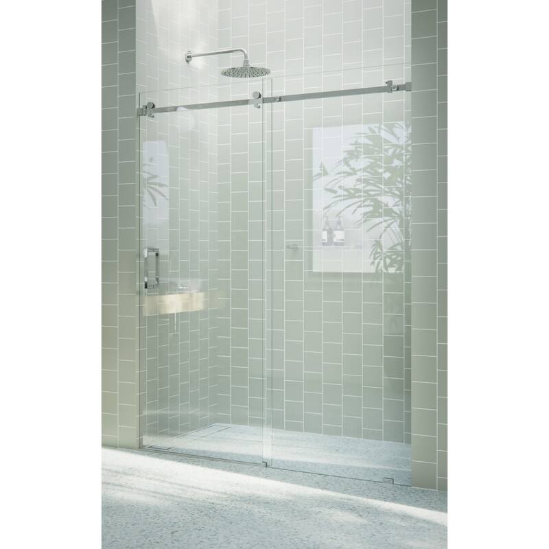 Glass Warehouse SQSLD-60 Astro 78" High x 60" Wide Sliding Frameless