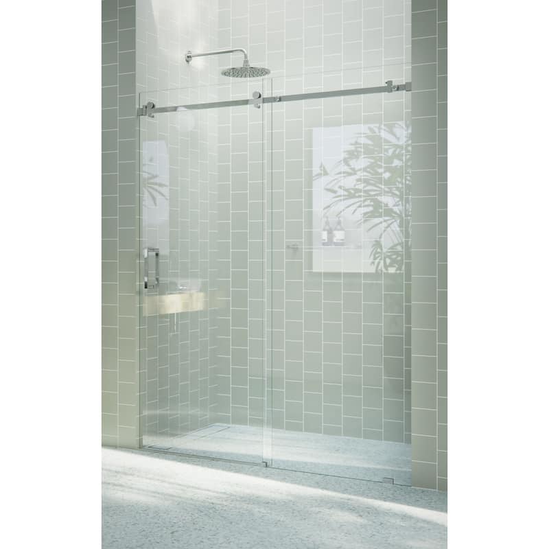 Glass Warehouse SQSLD-64 Astro 78" High x 64" Wide Sliding Frameless