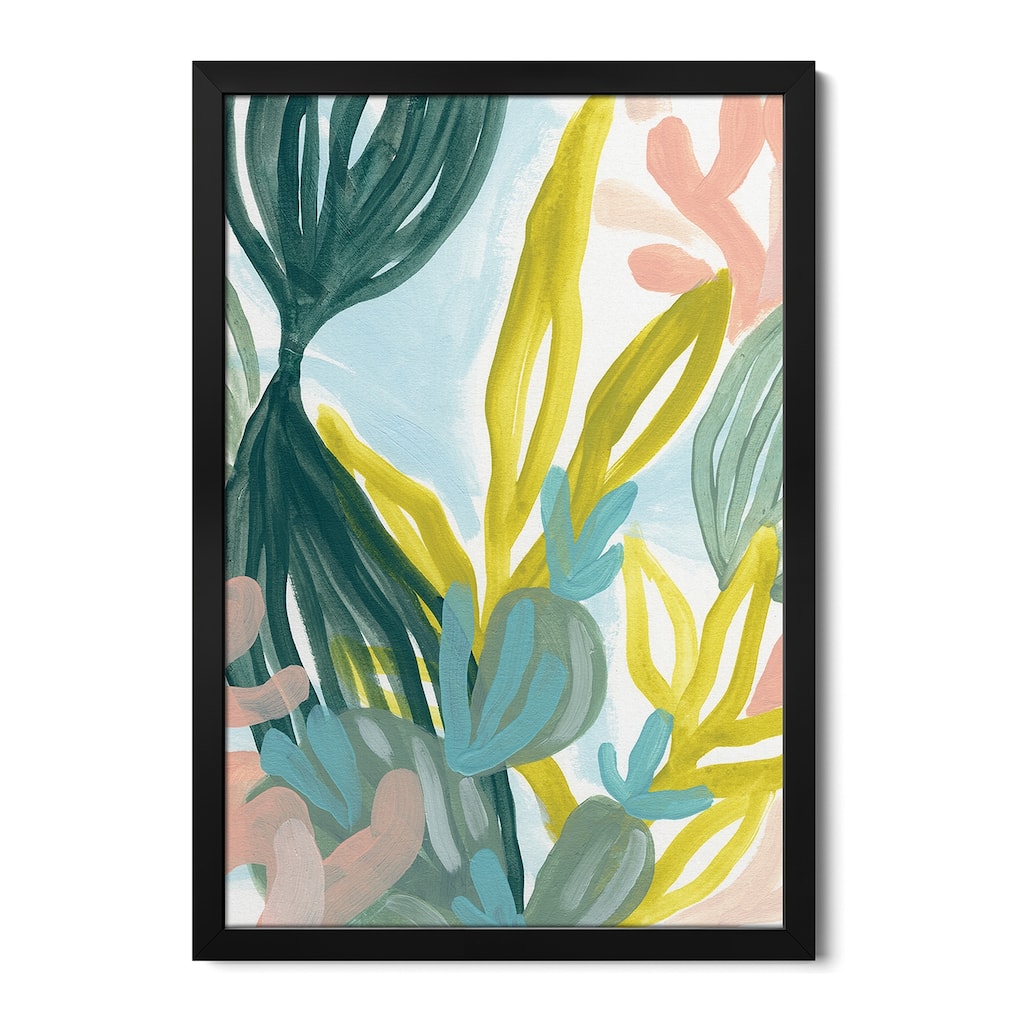Coral Garden I Premium Framed Poster by June Erica Vess