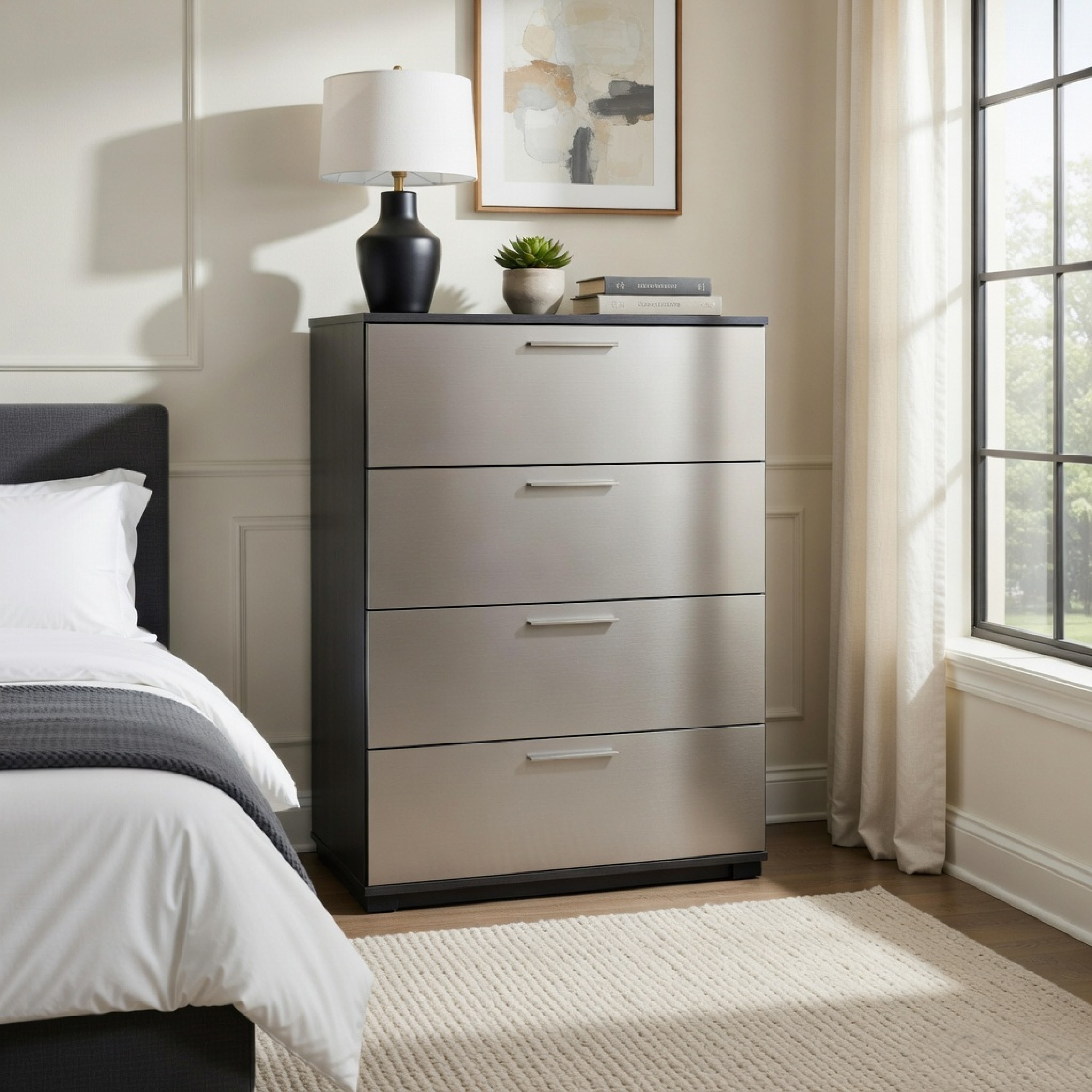 tall dresser with deep drawers Atten 3-Drawer Premium quality 5 Drawer Dresser for Bedroom,