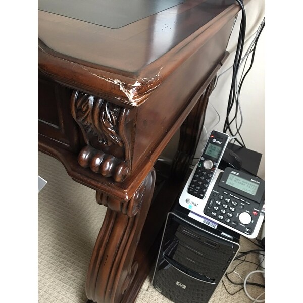 Top Product Reviews For Signature Design By Ashley Alymere Home Office Desk 10454437 Overstock