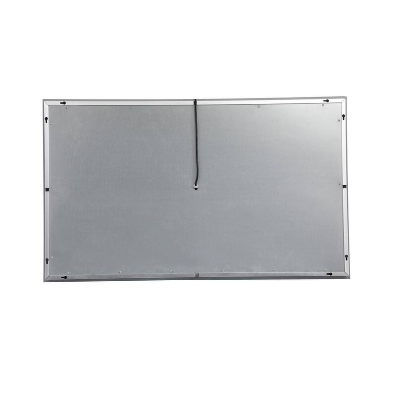 Silver Orchid Gael Silver Hardwired LED Mirror