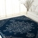 preview thumbnail 1 of 7, Lauren Ralph Lauren Handmade Gunlaug Oriental Medallion Wool Rug