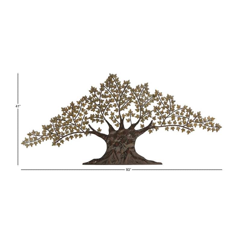 Tree of Harmony Large 92-inch Metal Wall Art Decor