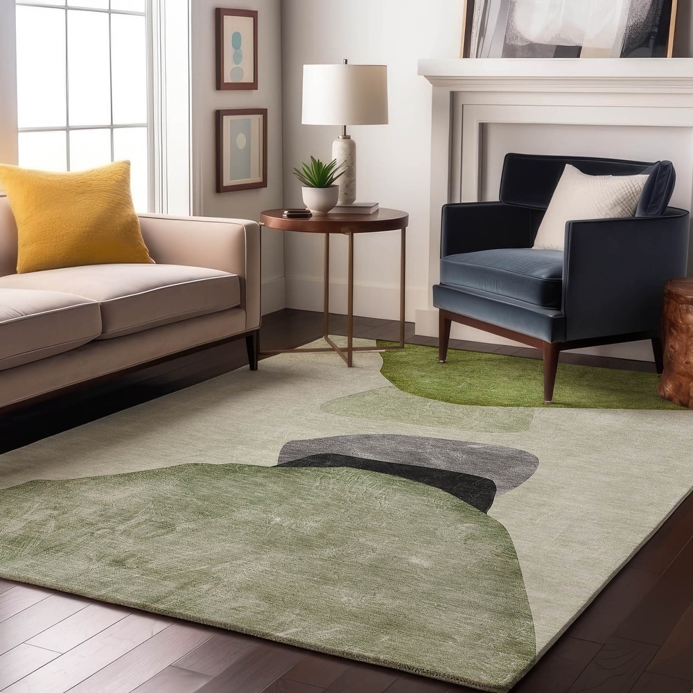 Premium Washable Super Soft Modern Abstract Mayfield Rug