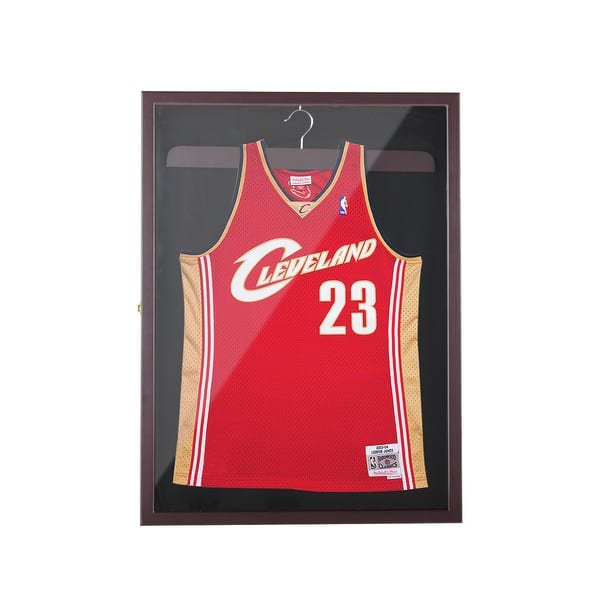 LOCKABLE Football Baseball Basketball Jersey Display Shadow Case Box - Bed  Bath & Beyond - 31704623