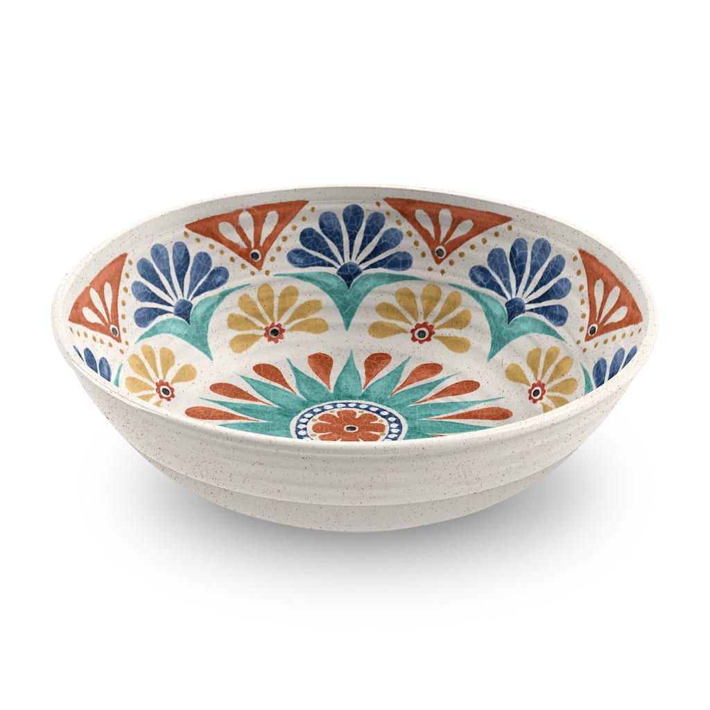 Abode Homewares Desert Rio Merge Serving Bowl - Multicolor - 12.6"