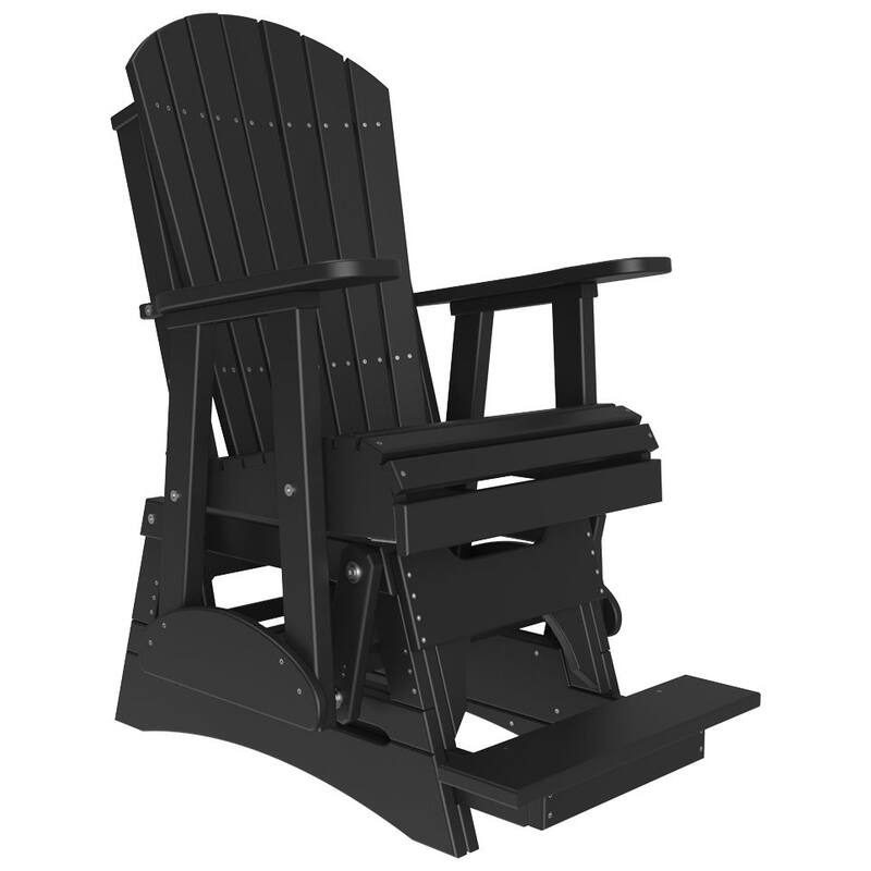Poly Lumber Adirondack Balcony Glider