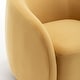 preview thumbnail 56 of 107, SEYNAR Modern Glam Velvet Upholstered 360 Degree Swivel Accent Armchair Set of 2