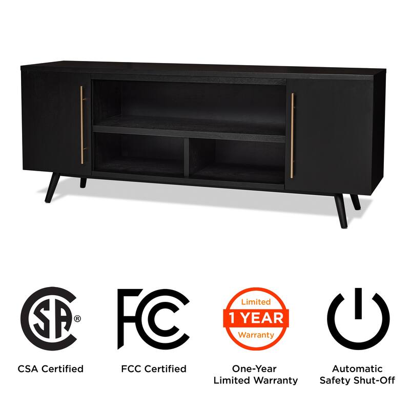 Morris 72" TV Stand by Real Flame