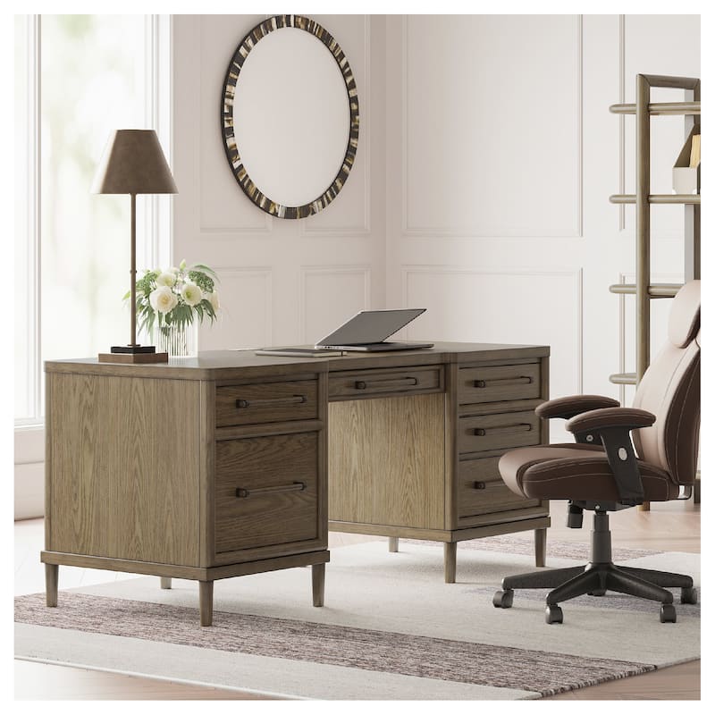 Signature Design by Ashley Roanhowe Brown 68" Home Office Desk