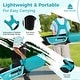 preview thumbnail 16 of 25, Junior Complete Golf Club Set for Kids with Rain Hood Right Hand Children Golf - 8.5" x 5.5"