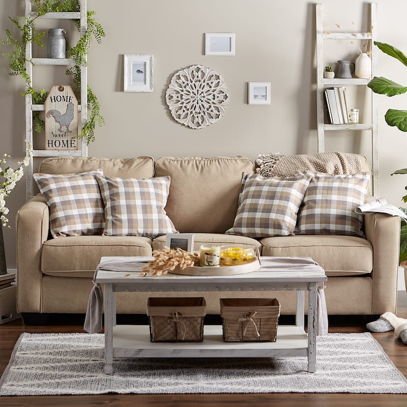 Farmhouse Pillow Cover 18x18 (Set of 4)