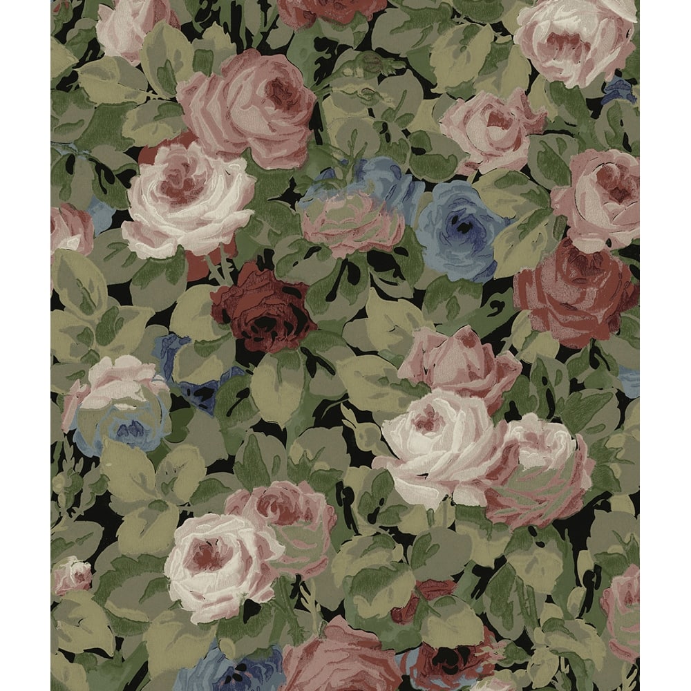 NextWall Rose Garden Peel and Stick Wallpaper