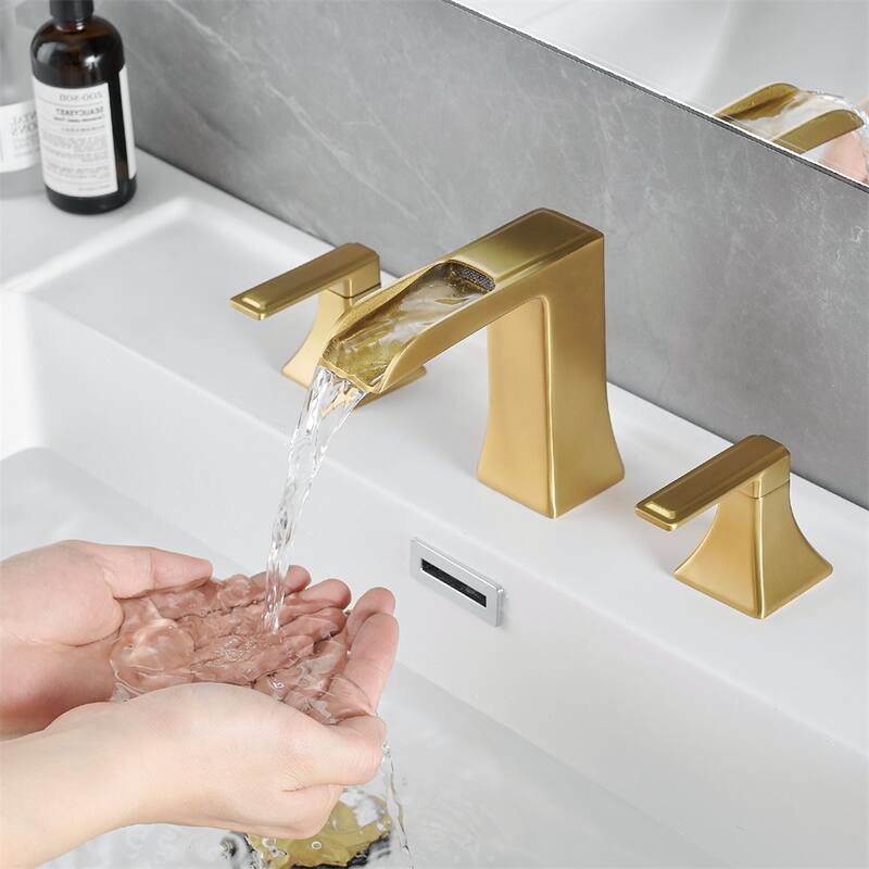 Bathroom Faucets for Sink 3 Hole 8 inch Widespread Sink Faucet
