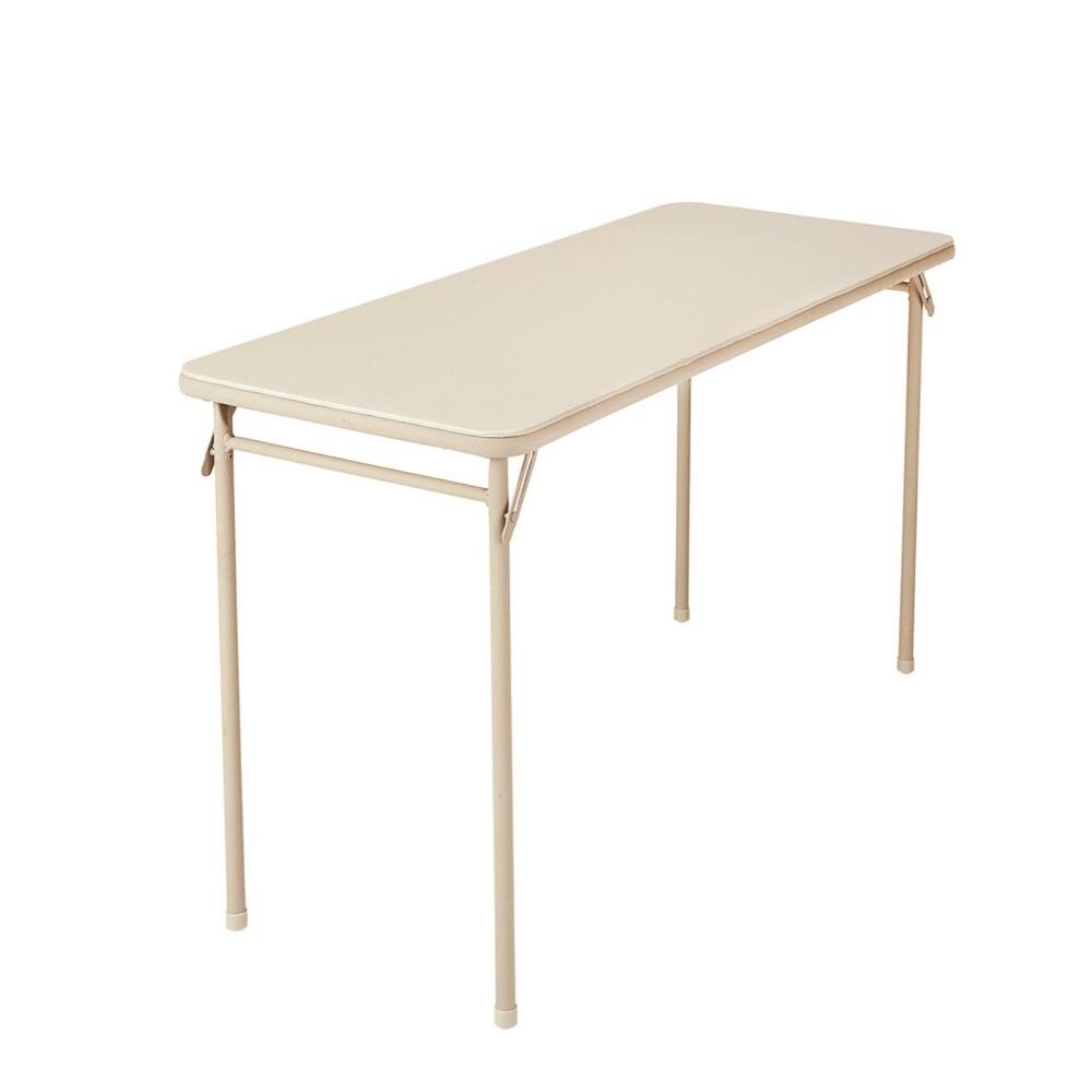 COSCO 20" x 48" Vinyl Top Folding Table