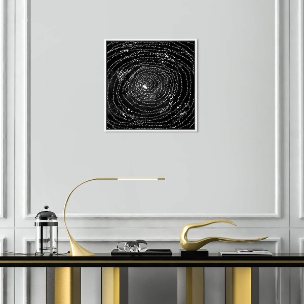 Oliver Gal 'Dark Night Sky' Astronomy and Space Wall Art Framed
