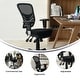 preview thumbnail 3 of 17, Nicholas Mid-Back Black Mesh Multifunction Executive Swivel Ergonomic Office Chair with Adjustable Arms
