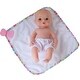 preview thumbnail 1 of 3, Goldberger Doll Baby's First 9" Bathtime Baby Softina