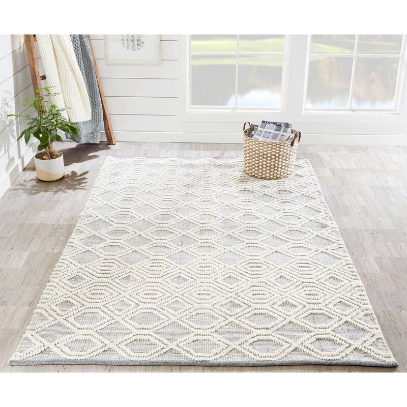 Momeni Hermosa Hand Woven PET Geometric Area Rug