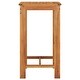 preview thumbnail 17 of 46, vidaXL 5 Piece Patio Bar Set Gray Solid Wood Acacia and Poly Rattan - 23.6" x 23.6" x 41.3"