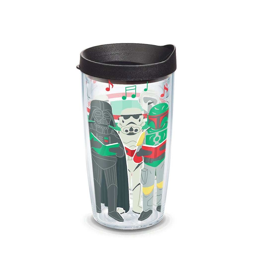 Tervis Star Wars Christmas Holiday Carolling Made in USA Double Walled Insulated Travel Tumbler, Classic
