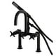 preview thumbnail 2 of 30, Concord Deck Mount Clawfoot Tub Faucet Matte Black