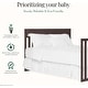 preview thumbnail 2 of 2, Evolur Atlas Full Size Bed Rails in Roasted Chestnut, Durable Hardwood, Child Comfortable, Simple & Secure Installion